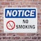 Signmission No Smoking OSHA Notice Sign, Plastic, 10in W x 7in L, 2PK OS-2PACK-NS-P-710-L-16187 - alternate 2